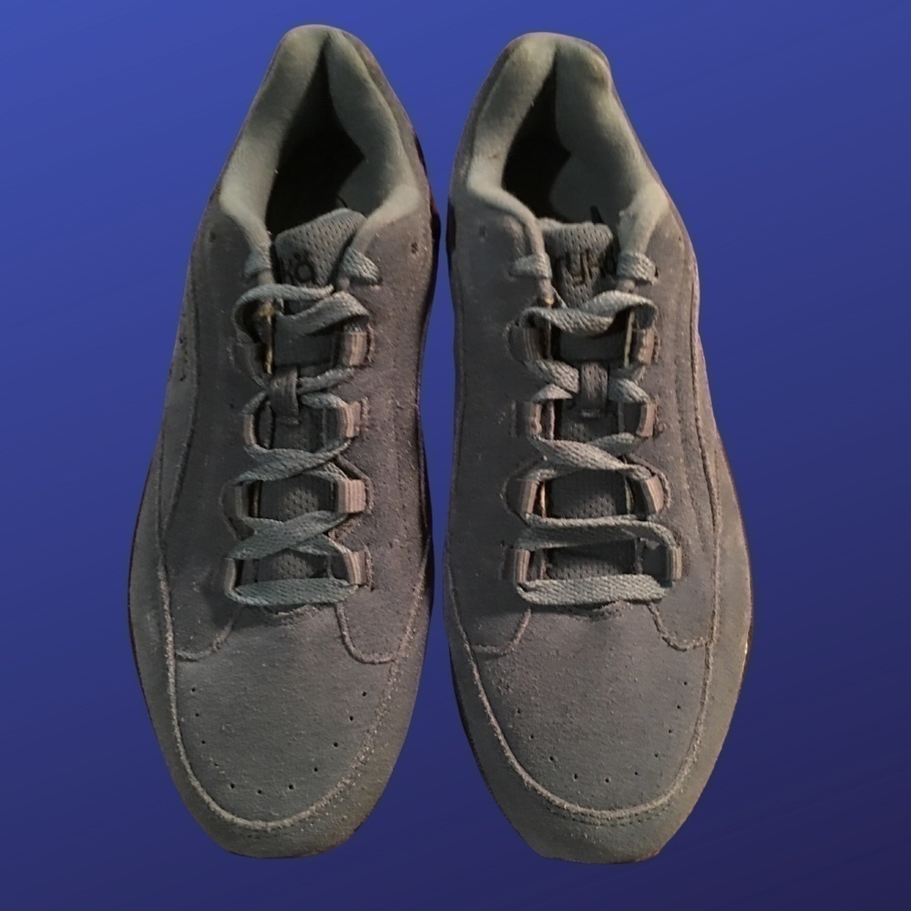 RYKA Catalyst III Suede Walking Sneaker, Slate Blue, NWOB, Women’s Size 10